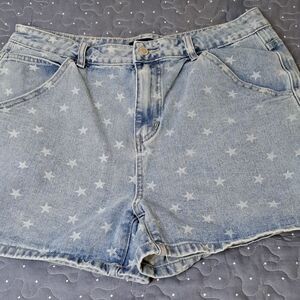 Angel Kiss jean stars shorts size 13